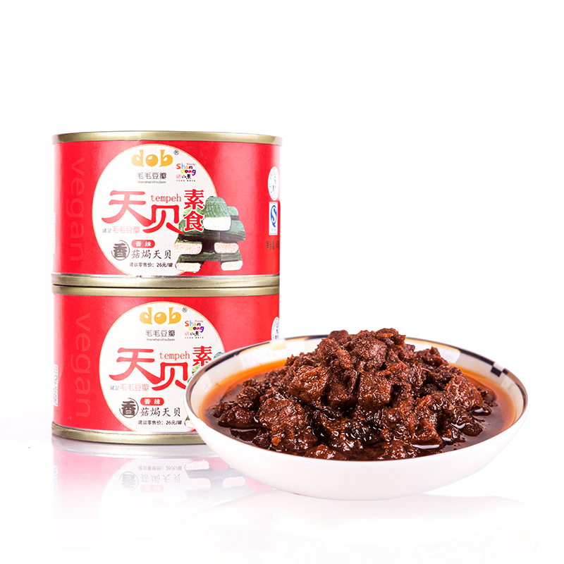 【香菇焗天贝】天贝酱 150g/罐 发酵大豆制品   美味拌饭 营养小炒