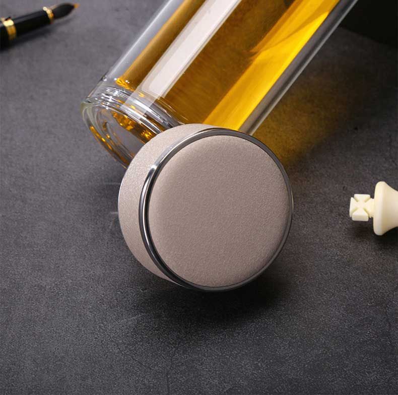 【优之雅】鲁道夫学仕玻璃杯 300ml 高硼硅玻璃 耐高温 声音清脆 内壁