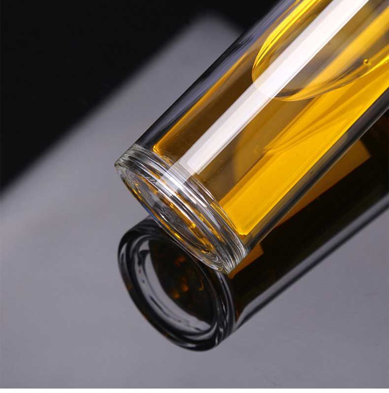 【优之雅】鲁道夫名爵玻璃杯 350ml 高硼硅玻璃水晶底座 内嵌茶漏滤网