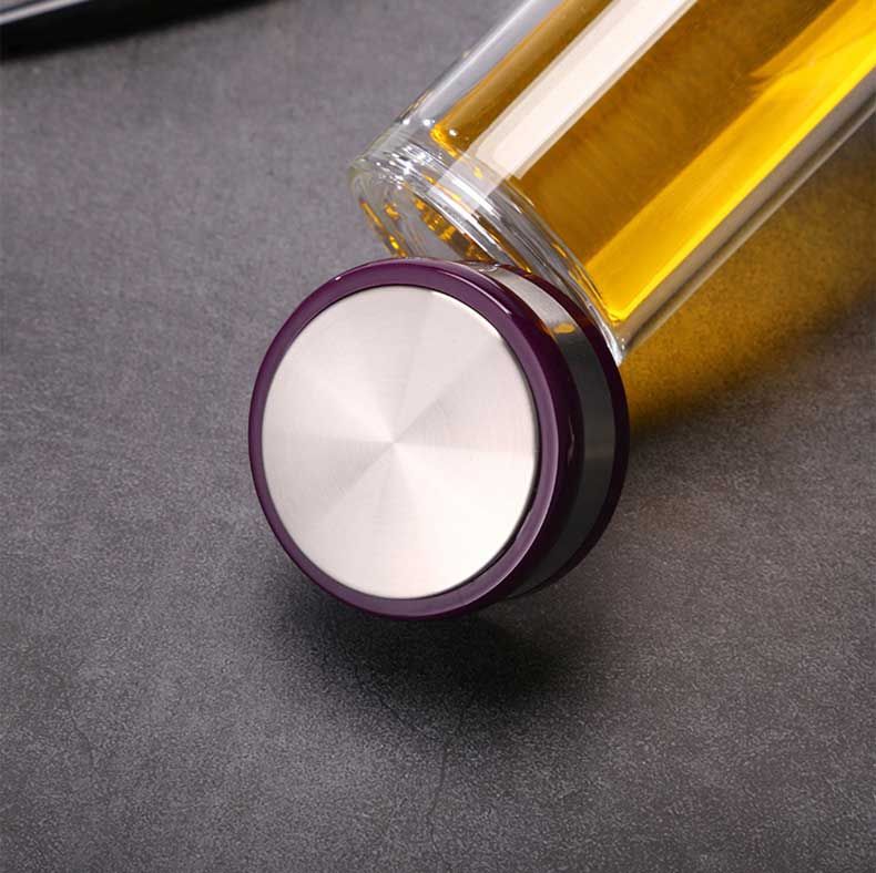 【优之雅】鲁道夫名途玻璃杯 350ml 采用优质高硼硅玻璃 耐高温 声音