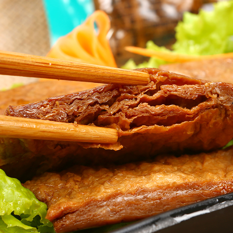 素牛排200g袋装素肉豆制品香辣烧烤卤香味休闲食品小吃